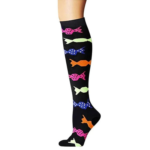 Bon Bon Lollies Crazy High Socks - Crazy Sock Thursdays