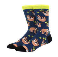 Lade das Bild in den Galerie-Viewer, Everyone Loves Sloths Crazy Socks - Crazy Sock Thursdays
