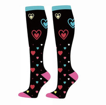 Lade das Bild in den Galerie-Viewer, More Love Hearts High Crazy Socks - Crazy Sock Thursdays
